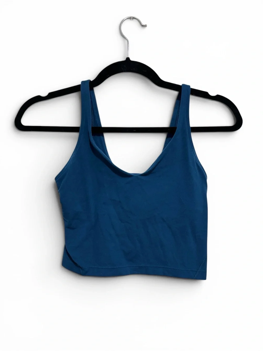 Lululemon Align Teal Blue Cropped Tank‎ Top Sz. 2
